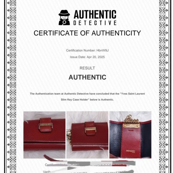 YSL KEYHOLDER - Picture 5 of 7